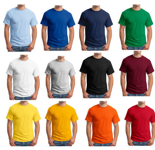 T-shirt images in multicolor