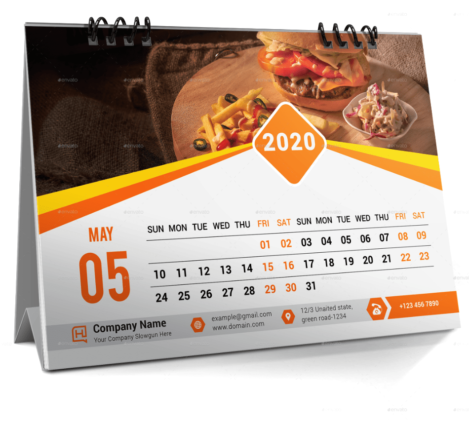 table calendar 300 gsm paper