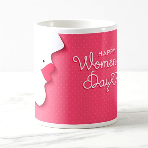 message printed women's day gift 
